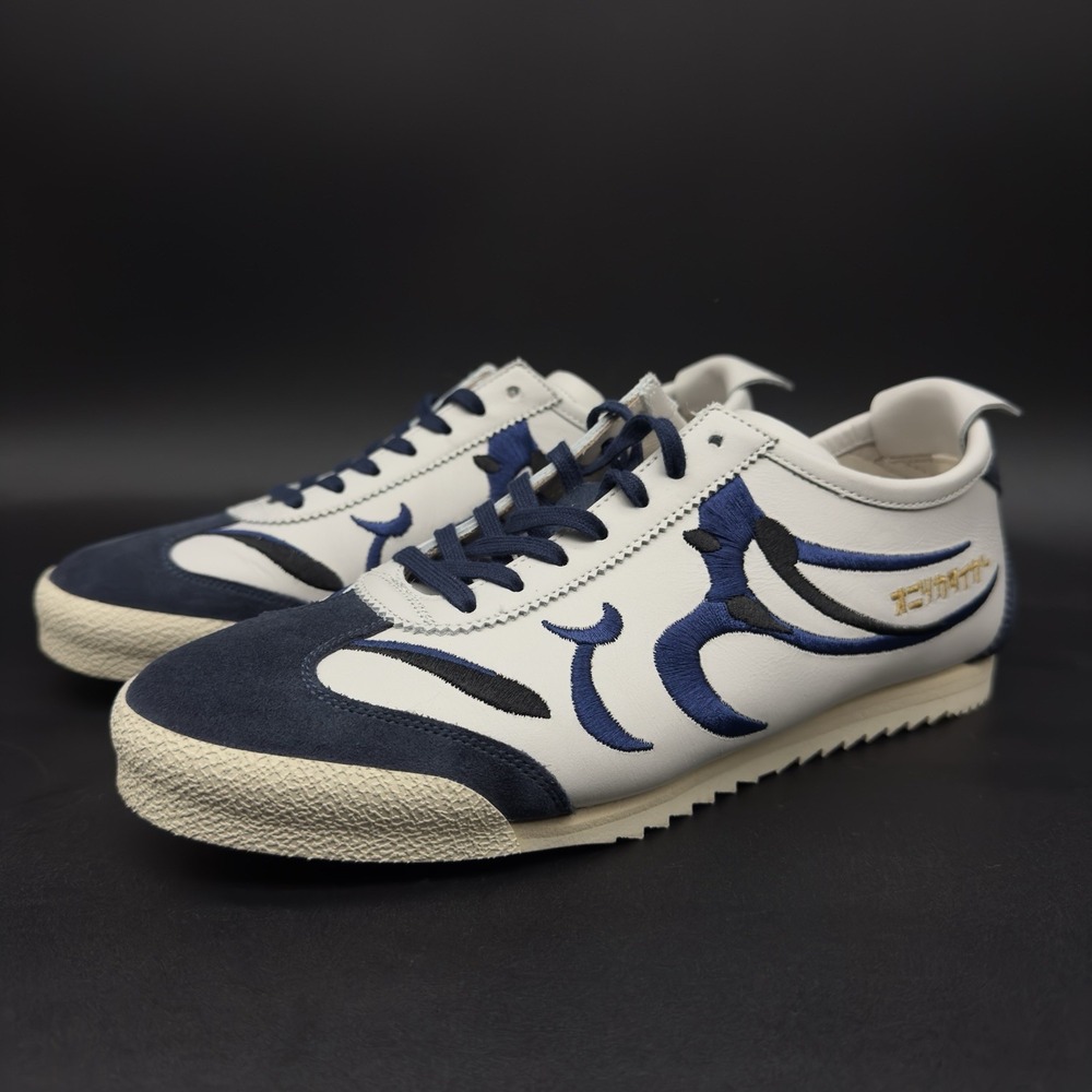 Onitsuka Tiger Mexico 66 Nippon Made Leather Blue White Sneakers US 8 / EU 39.5